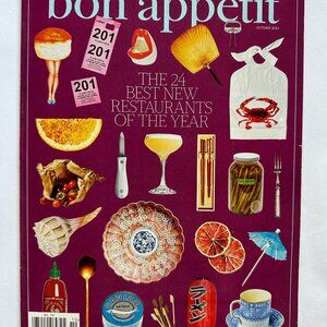 Bon Appetit Magazine October 2023 24 Best New Restaurants Of The Year No Label